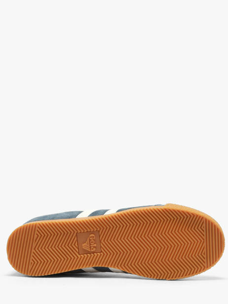 Sneakers In Leather Gola Blue men CMA192HW other view 5