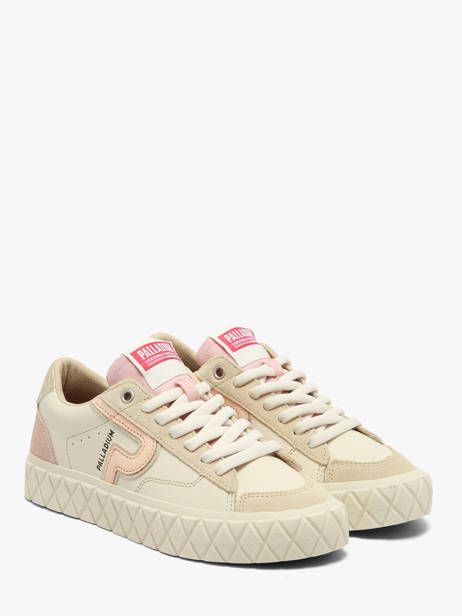 Sneakers In Leather Palladium Beige women 94662244 other view 1