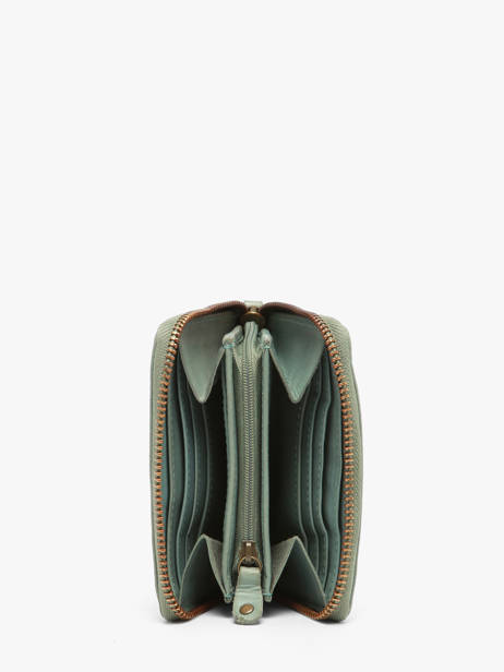 Leather Texas Coin Purse Biba Blue heritage BT11 other view 1