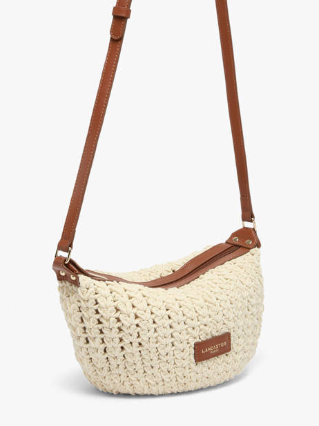 Shoulder Bag Tresse Coton Lancaster Beige tresse coton 68 other view 1