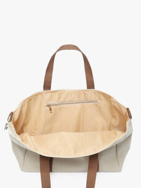 A4 Size Shoulder Bag Amour Toile Cotton Miniprix Beige amour toile 8087 other view 2