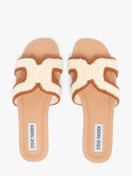 Slippers Steve madden Beige women 11005344 other view 3