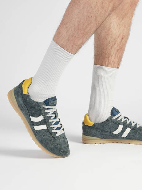 Sneakers In Leather Coolway Blue men 8643807 other view 1