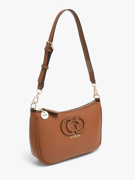Shoulder Bag Isola Polyurethane Guess Brown isola BG990518 other view 1