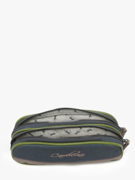 Pencil Case 2 Compartments Vintage Urban Cameleon Blue vintage urban PBVBTROU other view 1