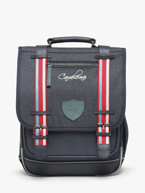 2-compartment Backpack Cameleon Blue vintage urban PBVBSD39