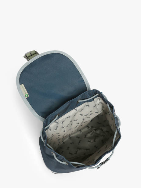 1 Compartment Backpack Cameleon Blue vintage urban PBVBSD25 other view 3