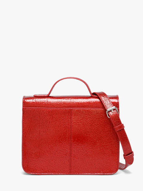 Leather Melle George Star Crossbody Bag Paul marius Red star GEORGSTA other view 4