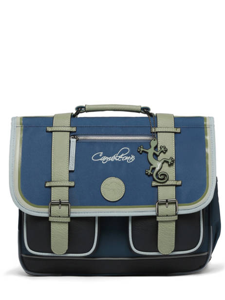 Satchel 2 Compartments Cameleon Blue vintage urban 27 other view 7
