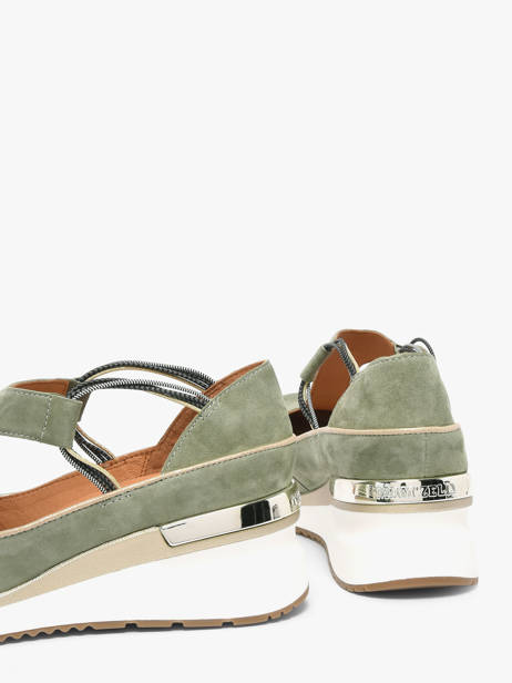 Sneakers Vasas In Leather Mam'zelle Green women CSIJK66 other view 2