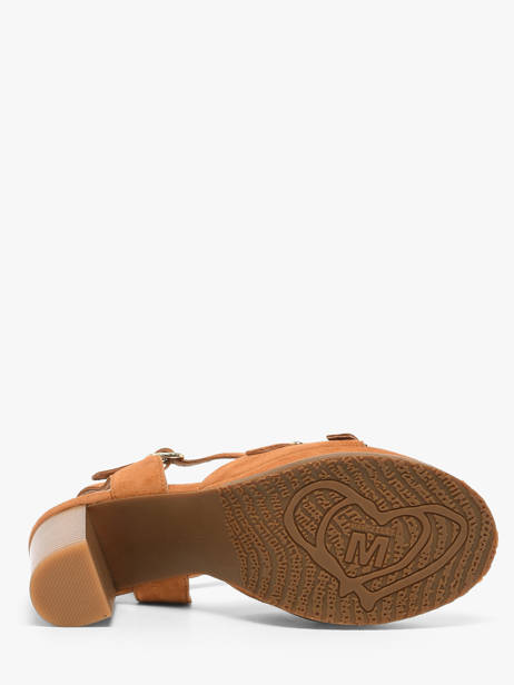 Pumps Jouta In Leather Mam'zelle Orange women CSG1H31 other view 4