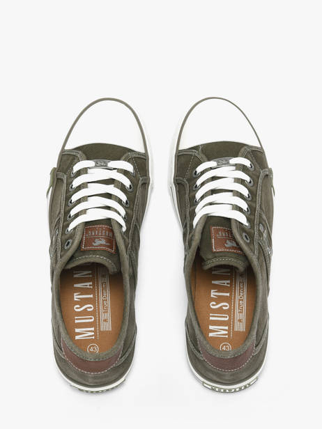 Sneakers Mustang Green men M0151005 other view 3