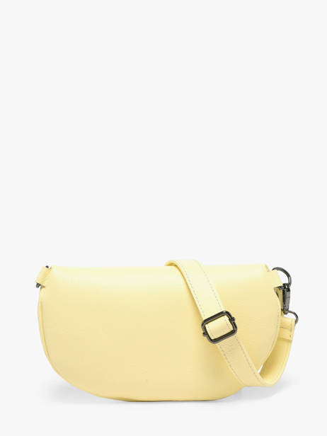 Sac Banane Caviar Cuir Milano Jaune caviar CA23111 vue secondaire 4