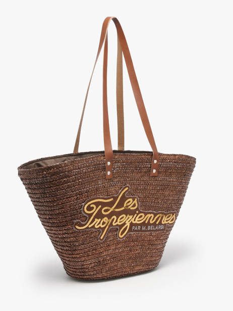 Shoulder Bag Milos Straw Les tropeziennes Brown milos TZ01 other view 1