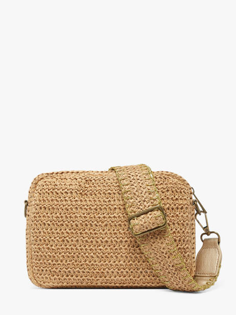 Shoulder Bag Adette Straw Pieces Beige adette 17161664 other view 3