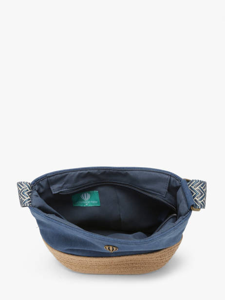 Shoulder Bag City Cotton Le voyage en panier Blue city PM962 other view 2