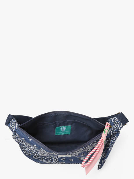 Shoulder Bag Bandana Cotton Le voyage en panier Blue bandana PM969 other view 2