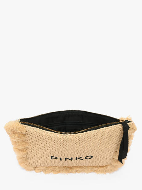 Pouch Pinko Beige logo shopper 6718A39Y other view 3