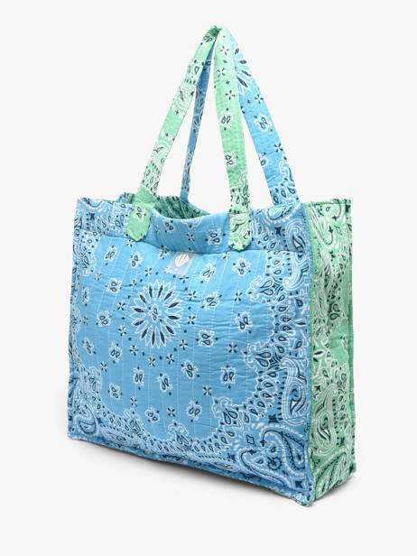 Shoulder Bag Bandana Cotton Le voyage en panier Blue bandana PM965 other view 1