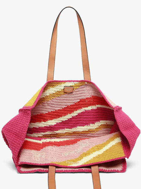 Tote Bag Lancel Plage Crocheted Lancel Multicolor summer capsule A14005 other view 4