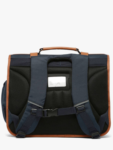 Satchel 3 Compartments Cameleon Blue vintage urban CA41 other view 5