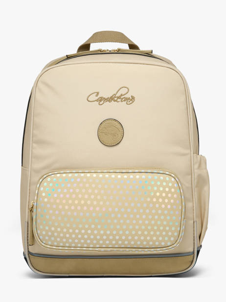 2-compartment Backpack Cameleon Beige vintage fantasy SO40