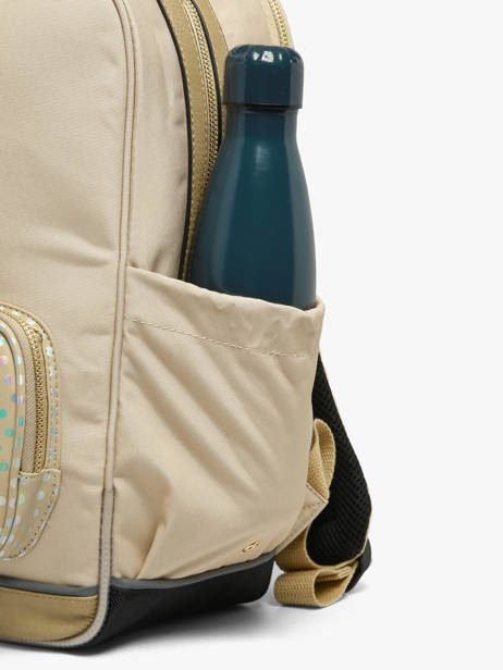 2-compartment Backpack Cameleon Beige vintage fantasy SO40 other view 6