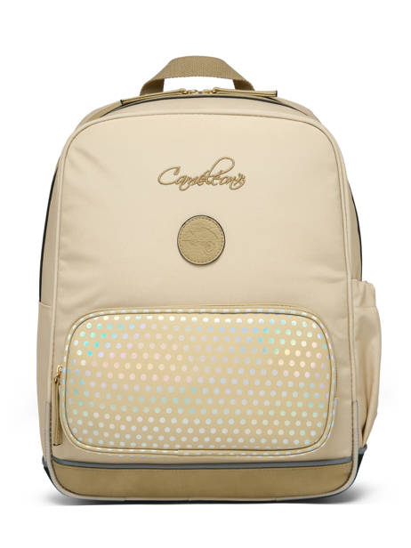 2-compartment Backpack Cameleon Beige vintage fantasy SO40 other view 7