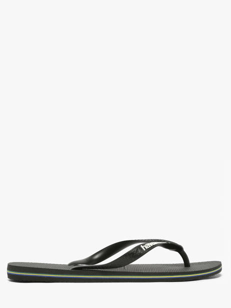 Tongs Brasil Logo Havaianas Noir men 4110850H vue secondaire 1