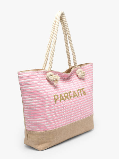 Sac Porté épaule Plage Polyester Gerard pasquier Rose plage P26095 vue secondaire 2