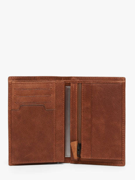 Wallet Leather Serge blanco Brown brooklyn BRO21019 other view 1