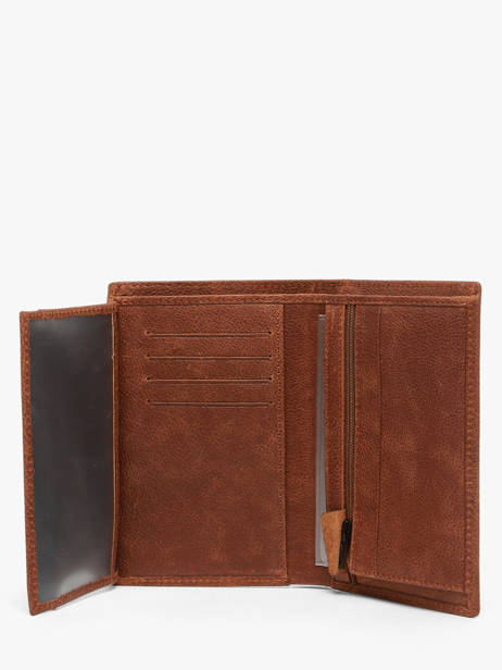 Wallet Leather Serge blanco Brown brooklyn BRO21019 other view 2