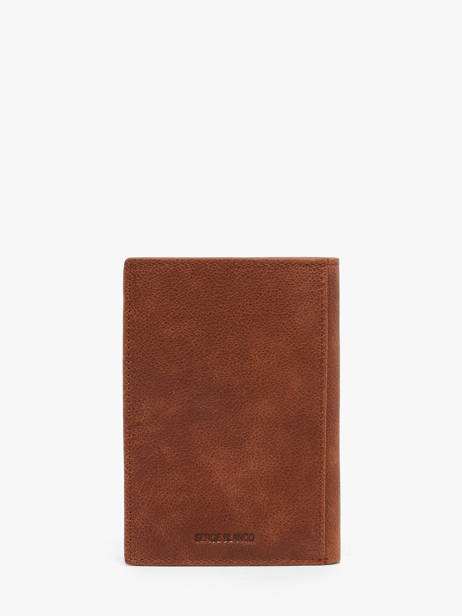 Wallet Leather Serge blanco Brown brooklyn BRO21019 other view 3