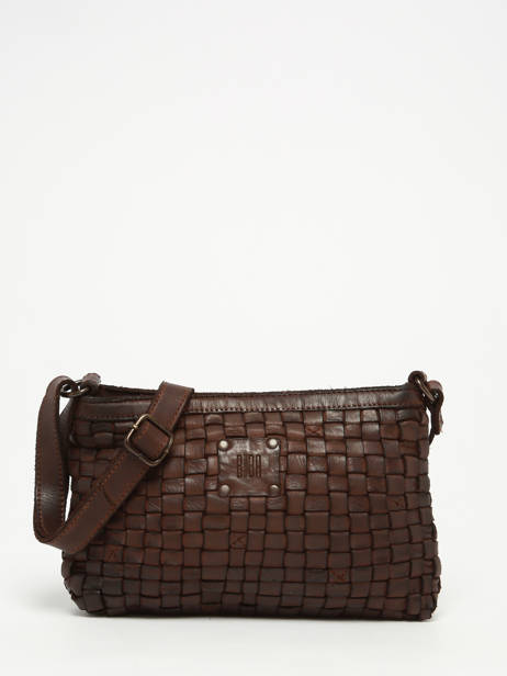 Leather Crossbody Bag Heritage Biba Brown heritage KA9