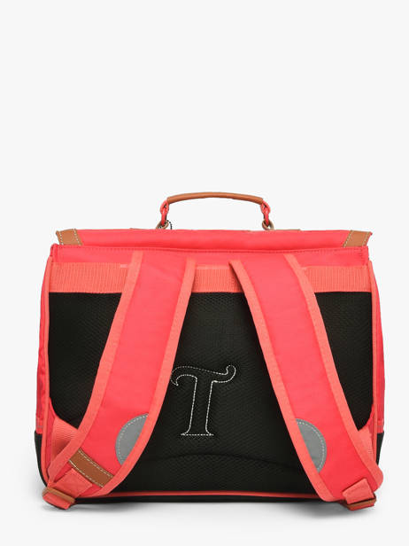 1 Compartment Satchel Tann's Pink les fantaisies f 35114 other view 4