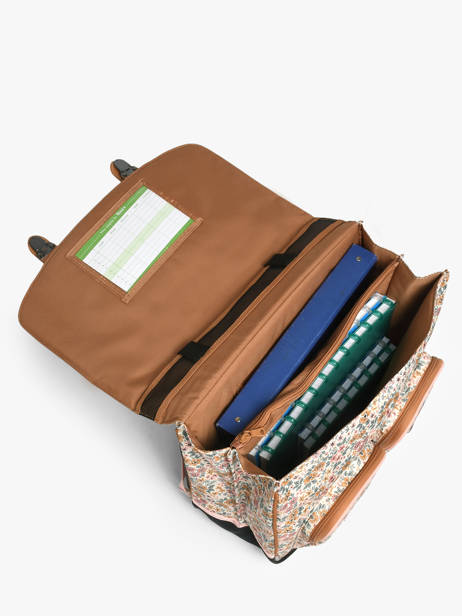 2-compartment Satchel Tann's Multicolor les fantaisies f 26412611 other view 3