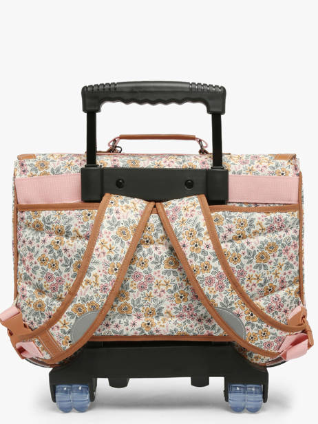 2-compartment Wheeled Satchel Tann's Multicolor les fantaisies f 26422611 other view 4
