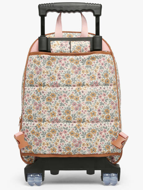 2-compartment Wheeled Schoolbag Tann's Multicolor les fantaisies f 26732611 other view 5