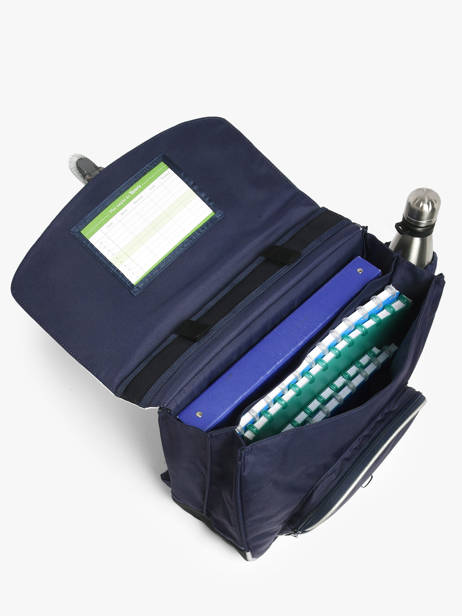 2-compartment Satchel Tann's Blue les fantaisies f 38268 other view 3