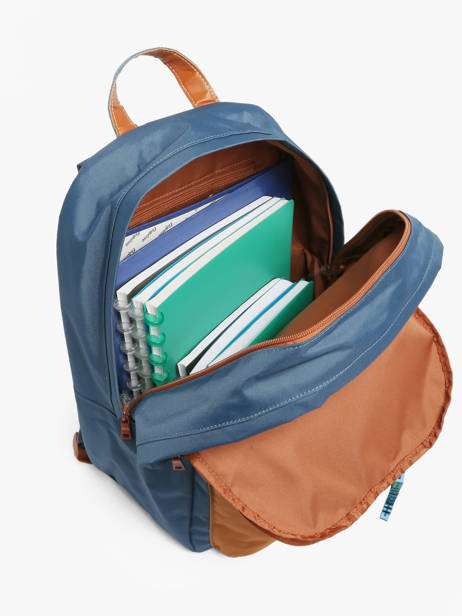 2-compartment Backpack Tann's Blue les fantaisies g 63128 other view 3