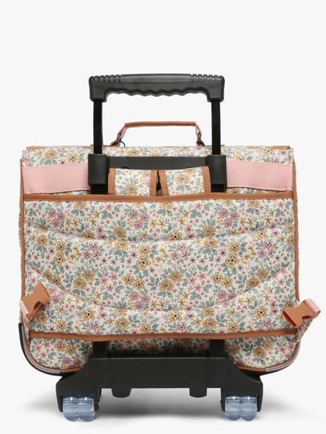 2-compartment Wheeled Satchel Tann's Multicolor les fantaisies f 26432611 other view 5