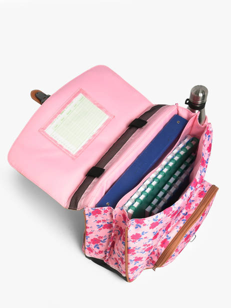 2-compartment Satchel Tann's Pink les fantaisies f 26382613 other view 3