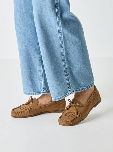 Moccasins In Leather Tamaris Brown accessoires 46 other view 1
