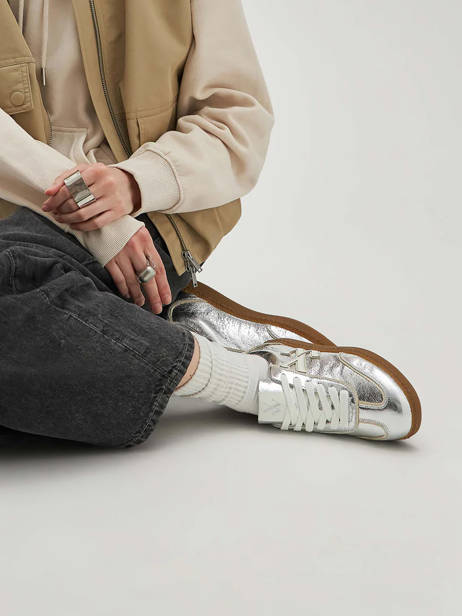 Sneakers Vanessa wu Argent accessoires BK2805AG vue secondaire 1
