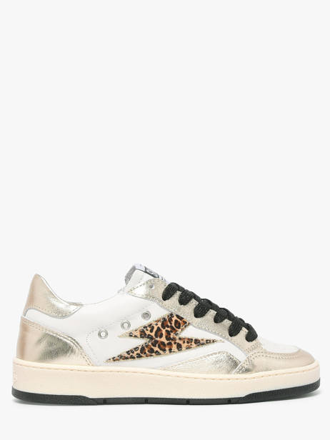 Sneakers In Leather Semerdjian White accessoires DANYC838