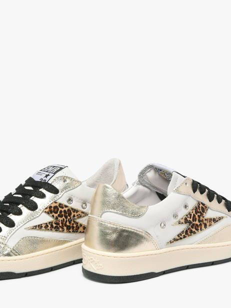 Sneakers In Leather Semerdjian White accessoires DANYC838 other view 2