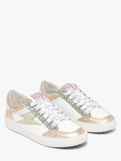 Sneakers In Leather Semerdjian White accessoires NOUBE462 other view 1