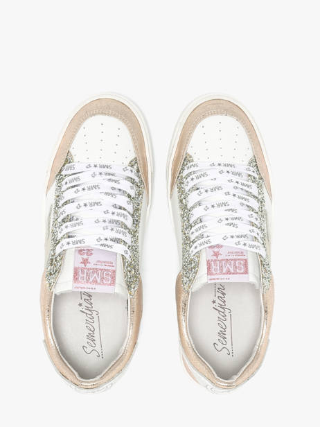 Sneakers In Leather Semerdjian White accessoires NOUBE462 other view 3