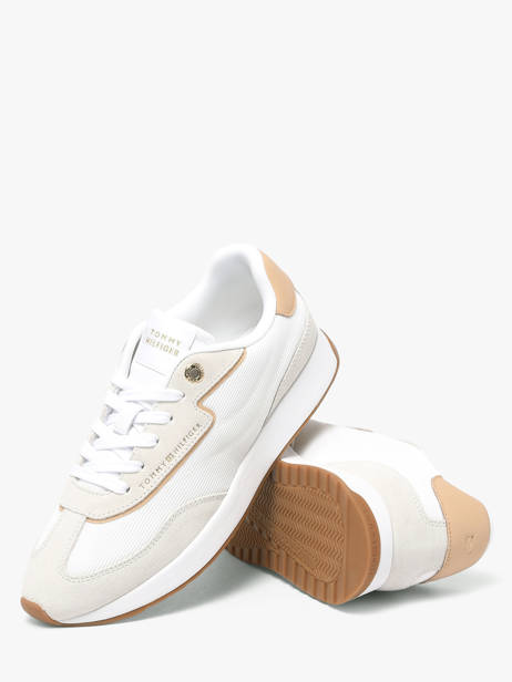 Sneakers In Leather Tommy hilfiger White accessoires 94100F6 other view 2