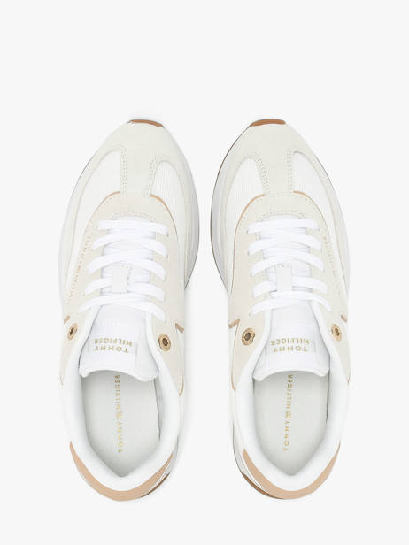 Sneakers In Leather Tommy hilfiger White accessoires 94100F6 other view 3